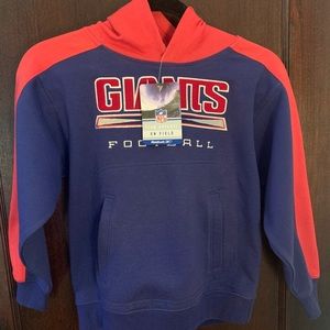 NY Giants Football- Youth Hoodie-NWT- Size 8